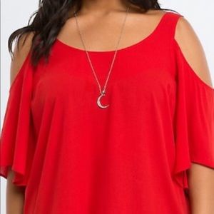 Torrid size 3 cold shoulder top